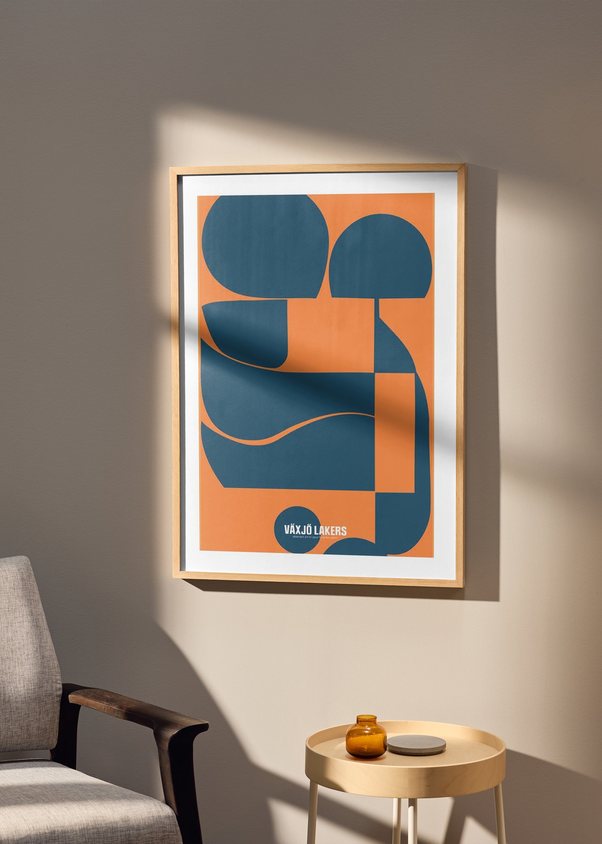 Abstract No1 Växjö Lakers Poster