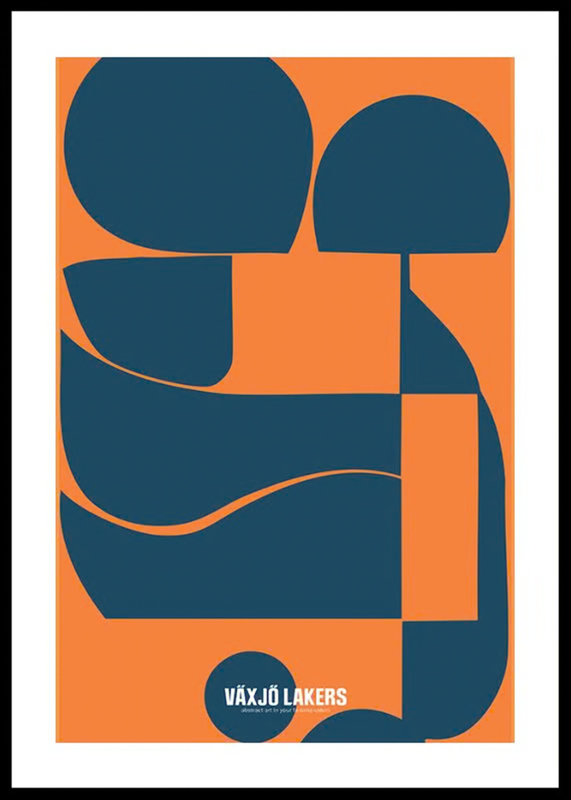 Abstract No1 Växjö Lakers Poster