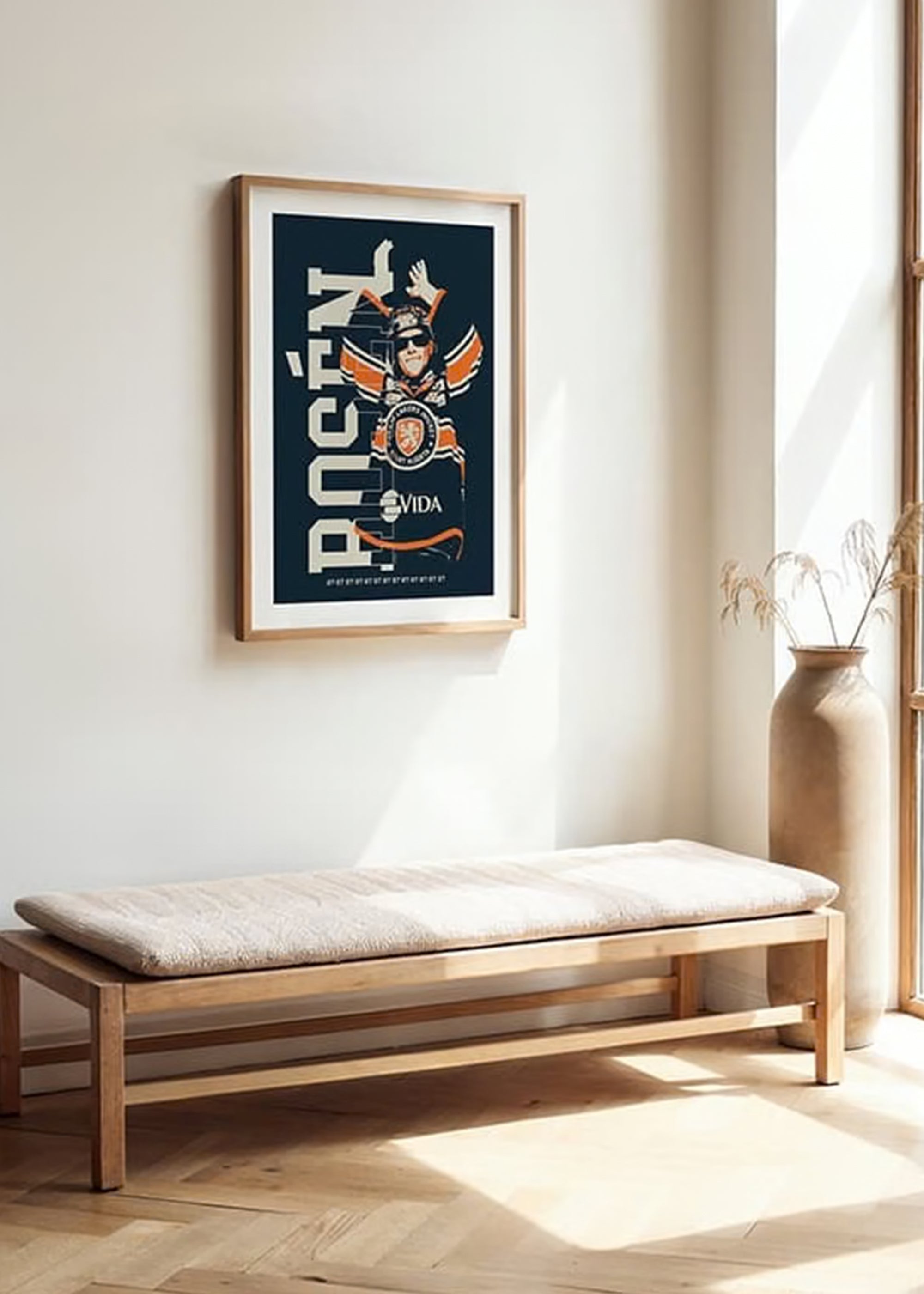 Robert Rosén Sketch Växjö Lakers Poster