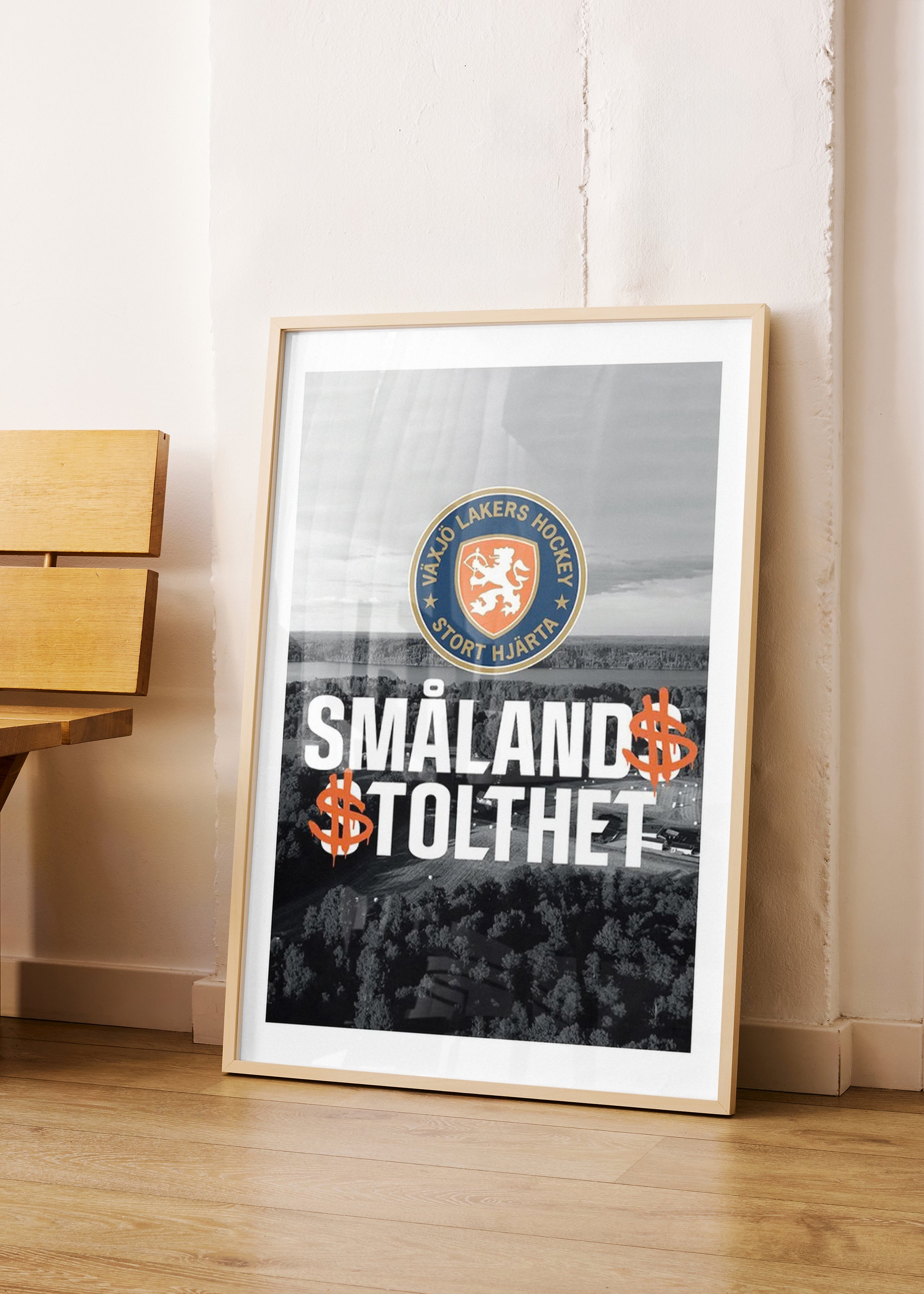 Småland$ $tolthet Växjö Lakers Poster