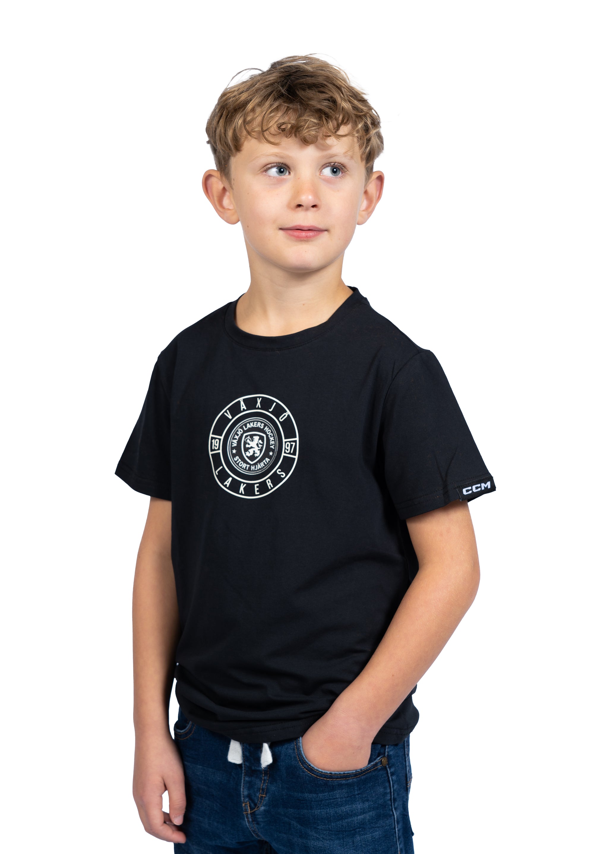 CCM t-shirt limo blk JR