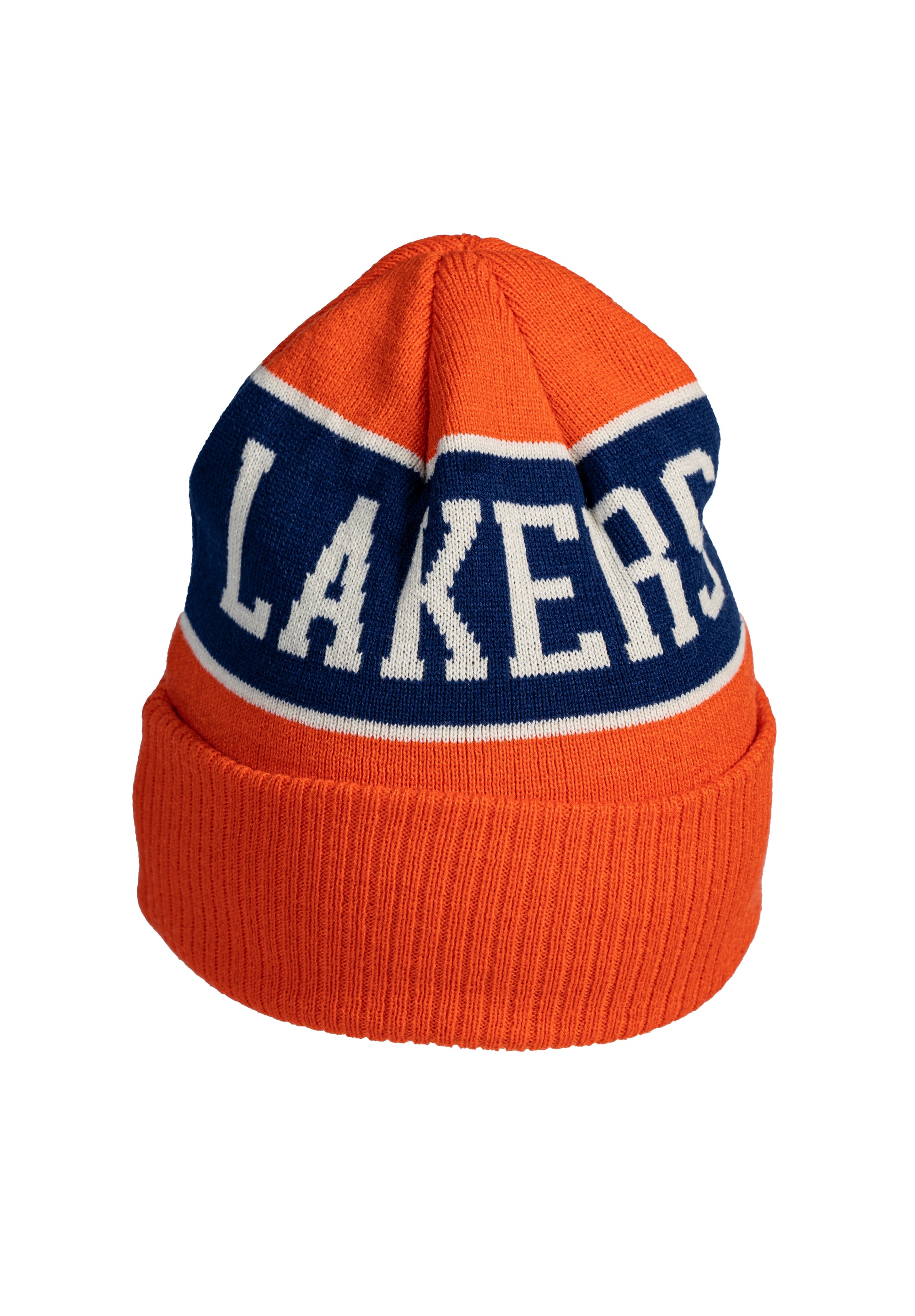 Cuff beanie orange Jr