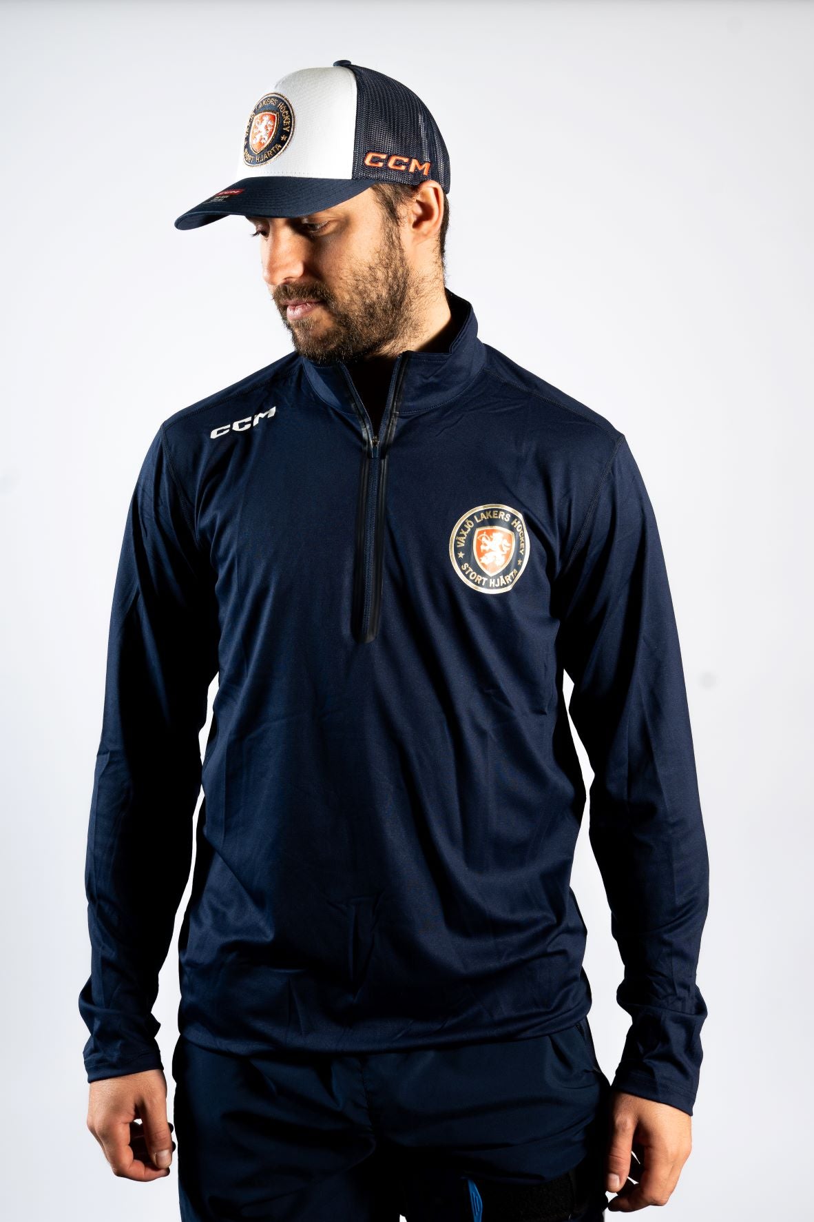 Funktionströja 1/4 zip