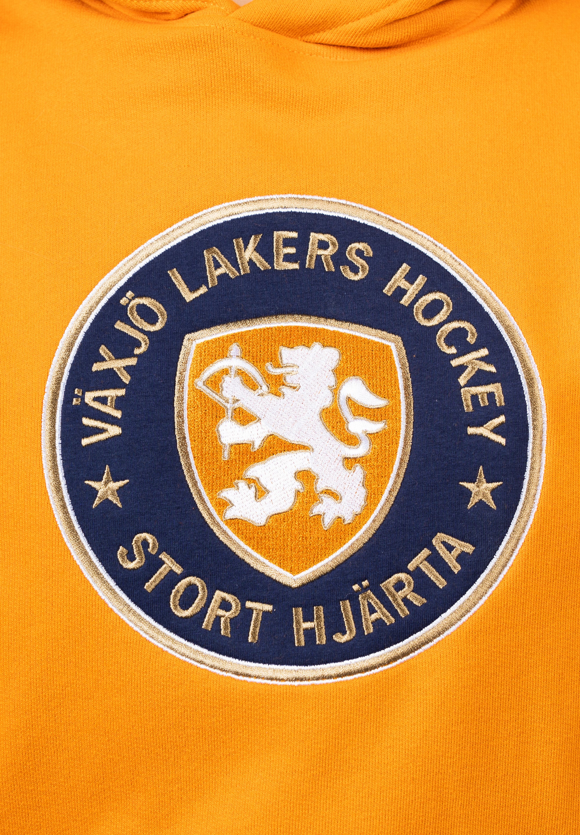 Hoodie Orange Logo SR