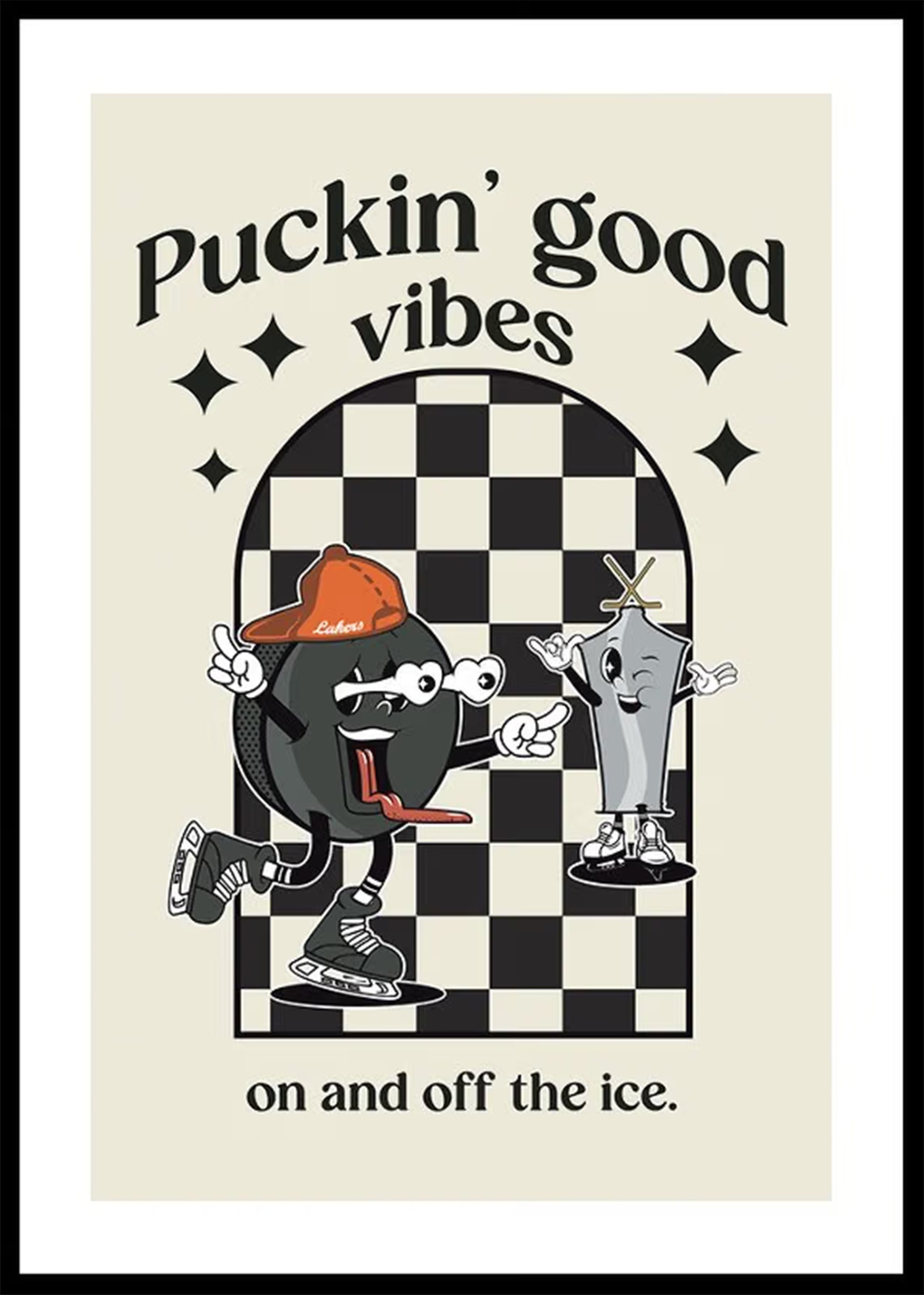 Puckin Good Vibes Växjö Lakers Poster