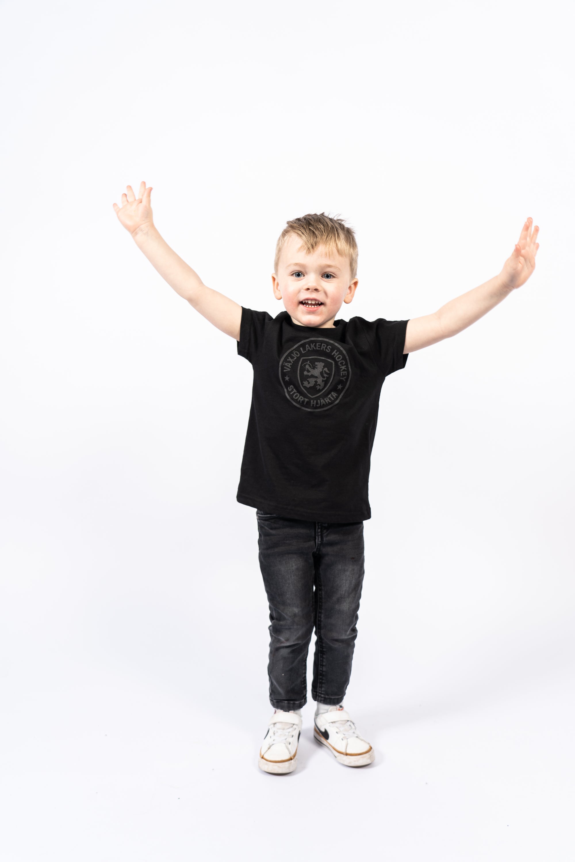 T-shirt Black On Black JR