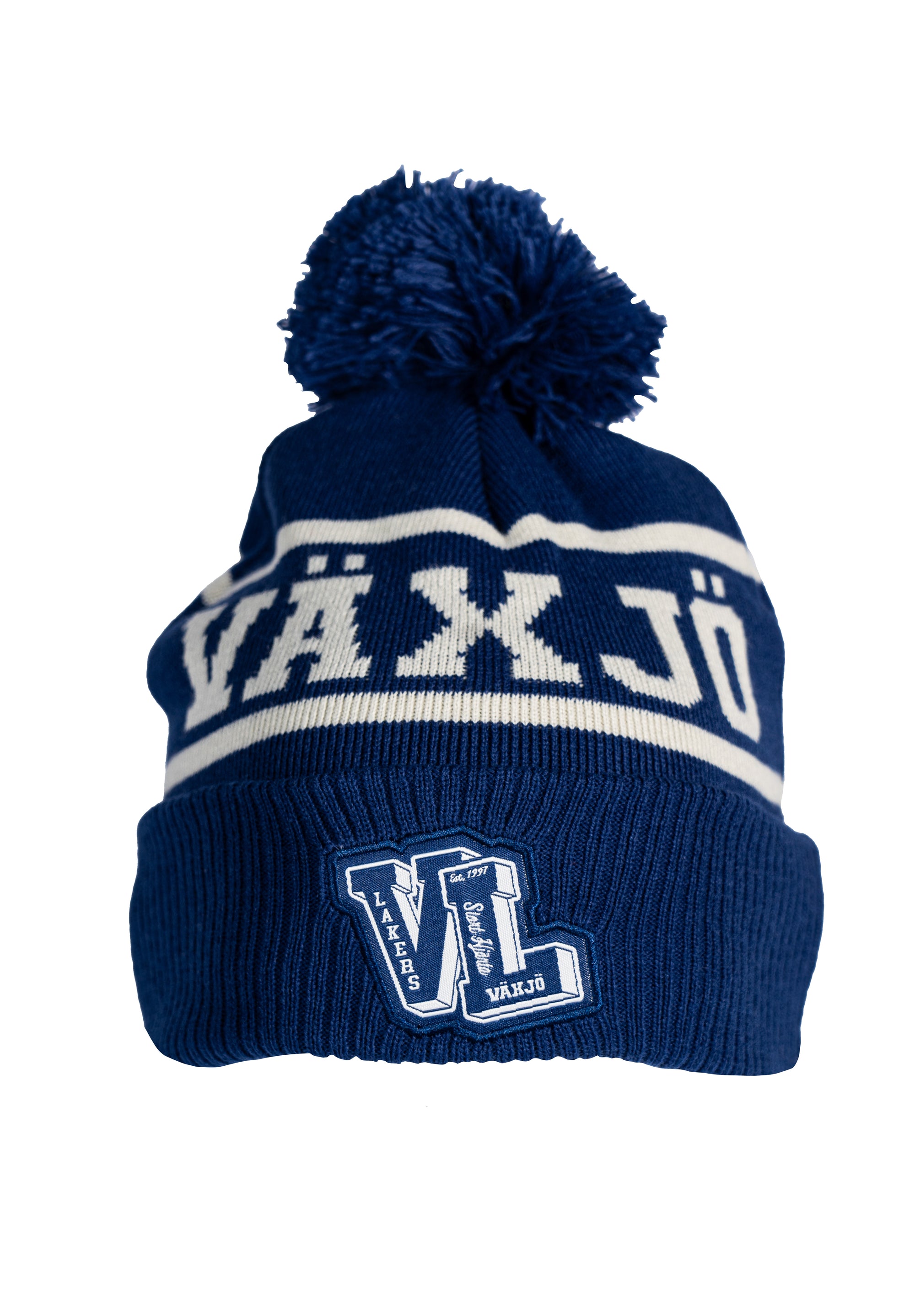 Varsity Navy Pom