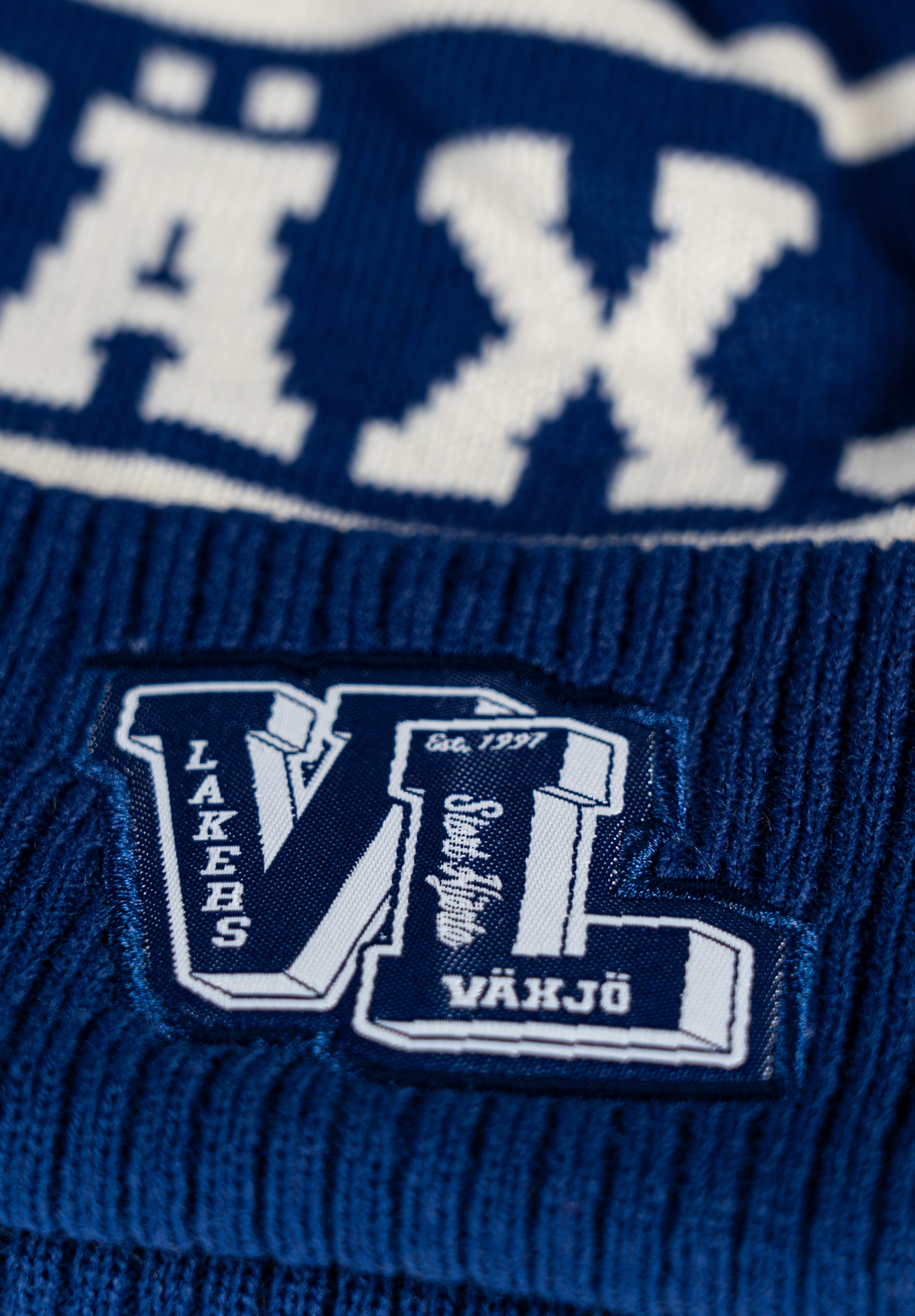 Varsity Navy Pom