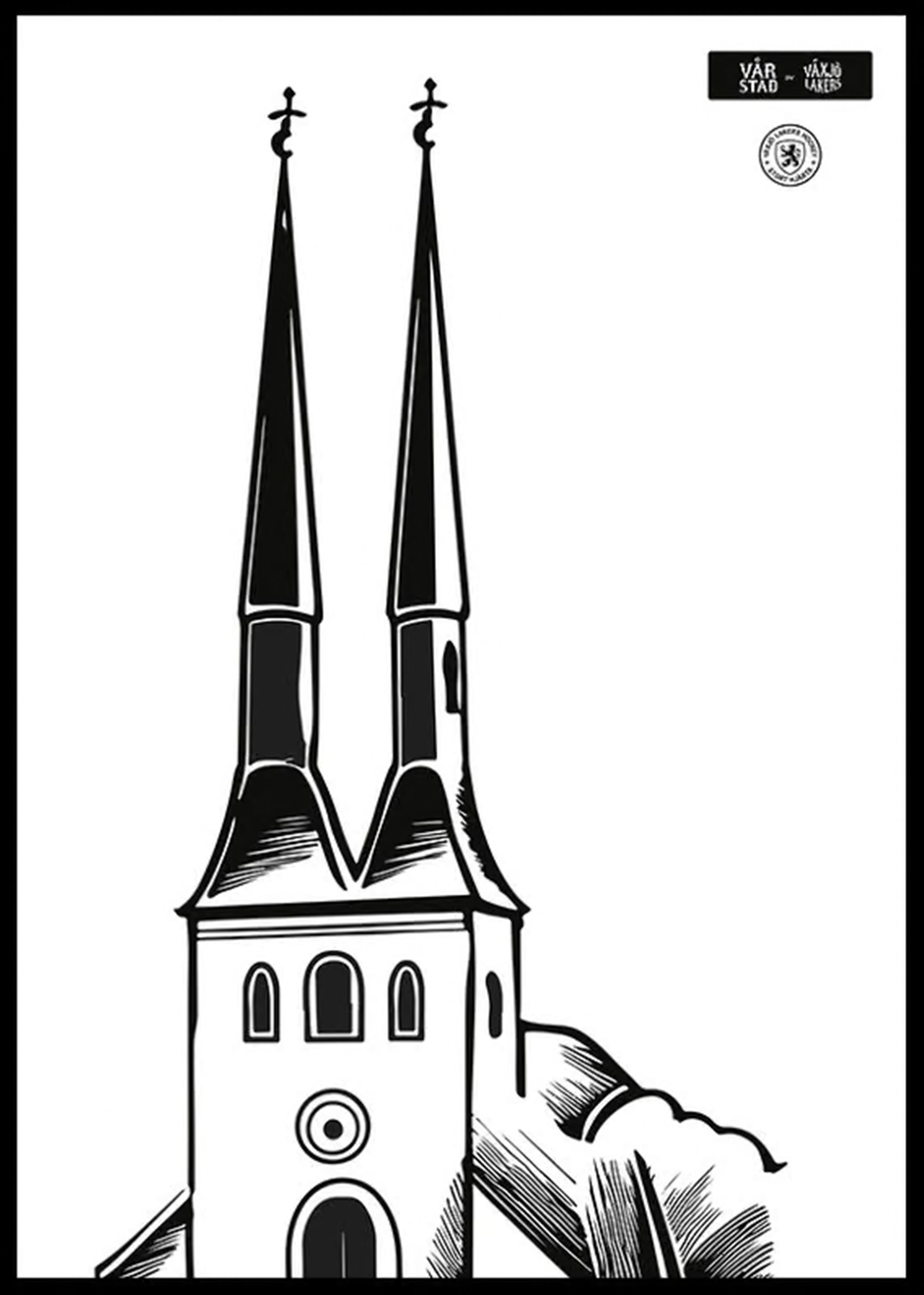 Vår Stad 02 Växjö Lakers Poster